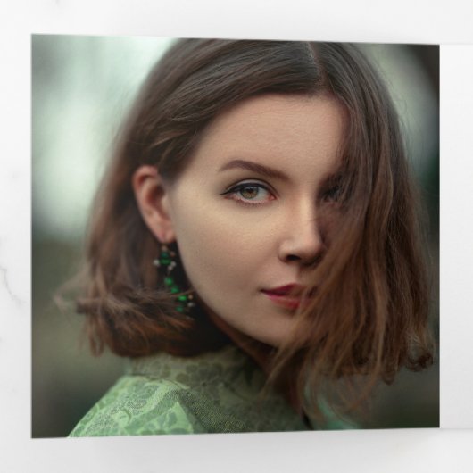 大学院写真数々の3回発表 三つ折り案内状 (内部最初)