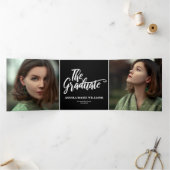 大学院写真数々の3回発表 三つ折り案内状 (内部)