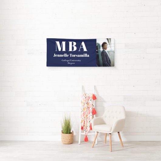 大学院写真MBA卒業 横断幕 (インサイチュ)