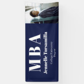 大学院写真MBA卒業 横断幕 (縦)