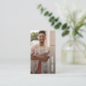 大学院写真QRコード コーリングカード (スタンド正面)