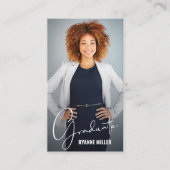 大学院写真QRコード コーリングカード (正面)