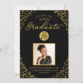 大学院医学系研究科の卒業発表 招待状 (正面)