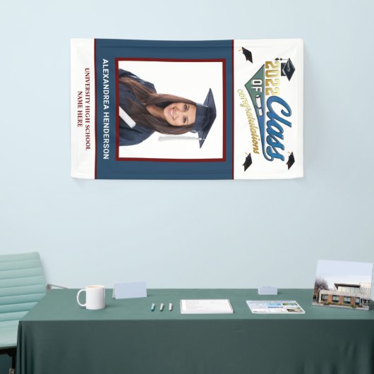 大学院卒業生写真展 横断幕 (トレードショー)