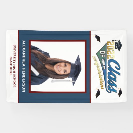 大学院卒業生写真展 横断幕 (横)