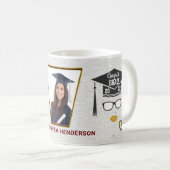 大学院卒業生2022年写真撮影おめでとう コーヒーマグカップ (正面右)