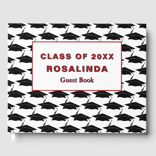 大学院卒業者シニアクラスカスタム ゲストブック (正面)