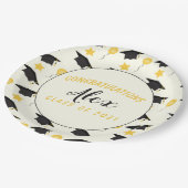 大学院名カスタマイズ級 ペーパープレート (アングル)