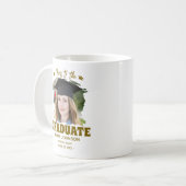 大学院応援写真カスタム名家族 コーヒーマグカップ (正面左)