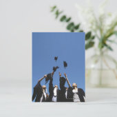 大学院生がモルタル板を投げ 案内ポストカード (スタンド正面)