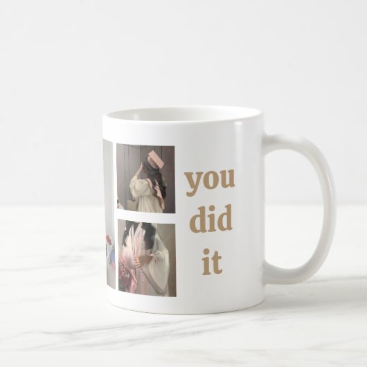 大学院生の名前と写真を添えたマグカップ | カスタマイズ コーヒーマグカップ (右)