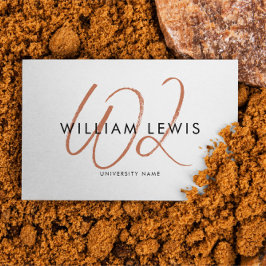 大学院生テラコッタスクリプトQRコード 名刺