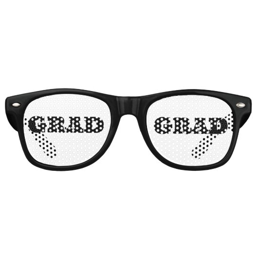 大学院生パーティーサングラス レトロサングラス (正面)