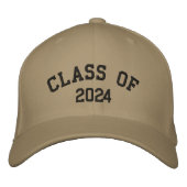 大学院生向け刺繍 刺繍入りキャップ (正面)