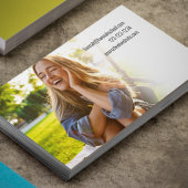 大学院生大学卒業キャップ写真 名刺