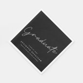 大学院生文科卒業パーティー スタンダードランチョンナプキン (角)