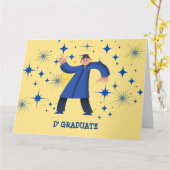 大学院生!!!カード カード (黄色い花)