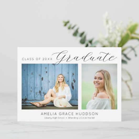 大学院生 招待状 (スタンド正面)