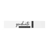 大学院白書 |年クラシック付き記念テープ 招待状ベリーバンド (フラット)