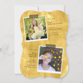 大学院祝金ゴールドシック・グラードパーティー 招待状 (裏面)