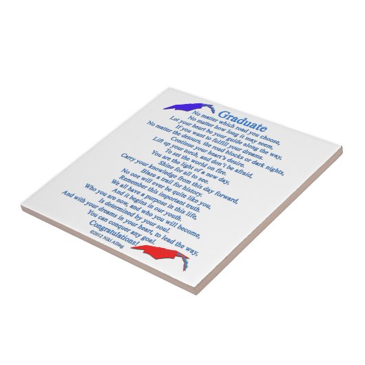 大学院詩 タイル (側面)