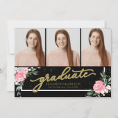 大学院赤面フローラ卒業発表3写真 案内状 (正面)