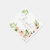 大学院赤面水彩画フローラ スタンダードカクテルナプキン (角)