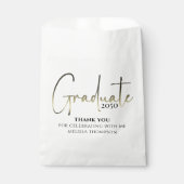 大学院金ゴールドグラードミニマルシンプルリストありがとう フェイバーバッグ (正面)