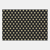 大学院金ゴールド卒業スクリプトキャップ ラッピングペーパーシート (正面3)