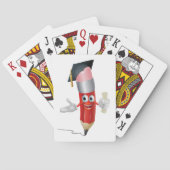 大学院鉛筆 トランプ (裏面)