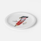 大学院鉛筆 ペーパープレート (アングル)