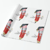 大学院鉛筆 ラッピングペーパー (アンロールド)