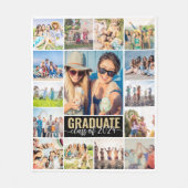 大学院15写真部会 フリースブランケット (正面)