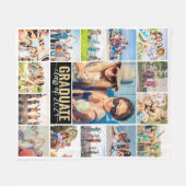 大学院15写真部会 フリースブランケット (正面(横))