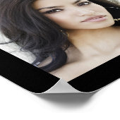 大学院19フォトコラージスクリプト白黒 ポスター (角)