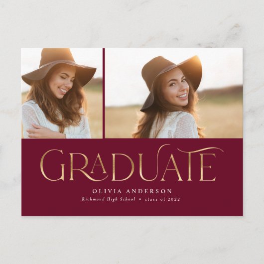 大学院2写真水彩植物学ブルゴーニュ シーズンポストカード (正面)