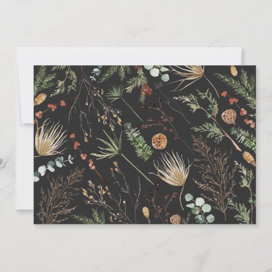 大学院3フォトアーチ水彩植物学フローラ 案内状 (裏面)