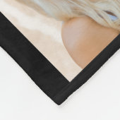 大学院45フォトコラージスクリプトカスタムの色 フリースブランケット (角)