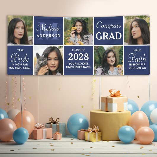 大学院5写真部卒業パーソナライズされた 横断幕