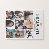 大学院9フォトコラージホワイトジグソーパズル ジグソーパズル (横)