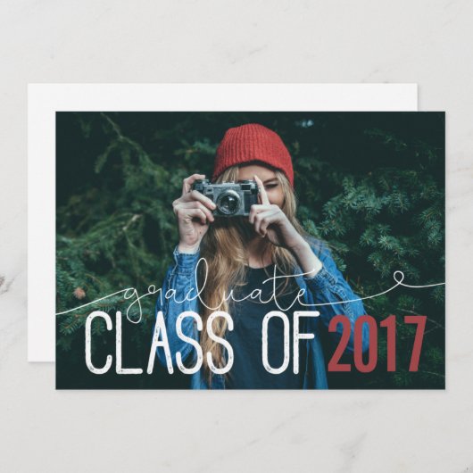 大学院… 案内状 (正面/裏面)