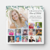 大学院K-12フォトコラージュ記念植物学 フォトプラーク (正面)