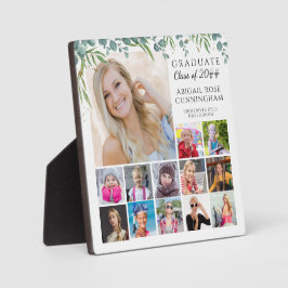 大学院K-12フォトコラージュ記念植物学 フォトプラーク