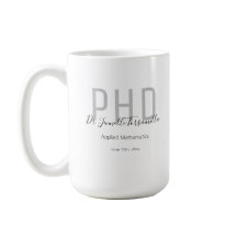 大学院Keepsakeブラックグレー名PhD