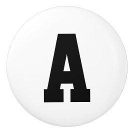 大学陶磁器の手紙のノブ セラミックノブ