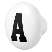 大学陶磁器の手紙のノブ セラミックノブ (右)