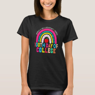 大学100日目 - 100日でさらに賢くなった雷 Tシャツ