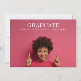 大学2写真大学クラシック卒業 案内状