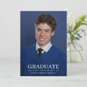 大学3写真タイポグラフィ大学院 案内状 (スタンド正面)