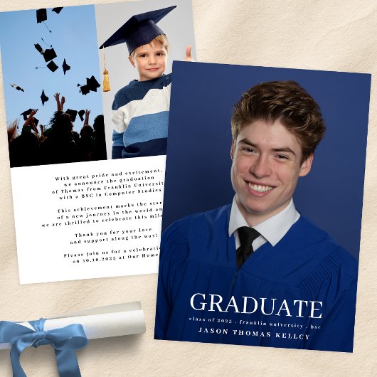 大学3写真タイポグラフィ大学院 案内状